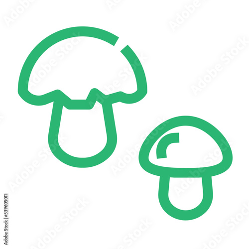 d food healthy mushroom shroom vegetable vitamin icon