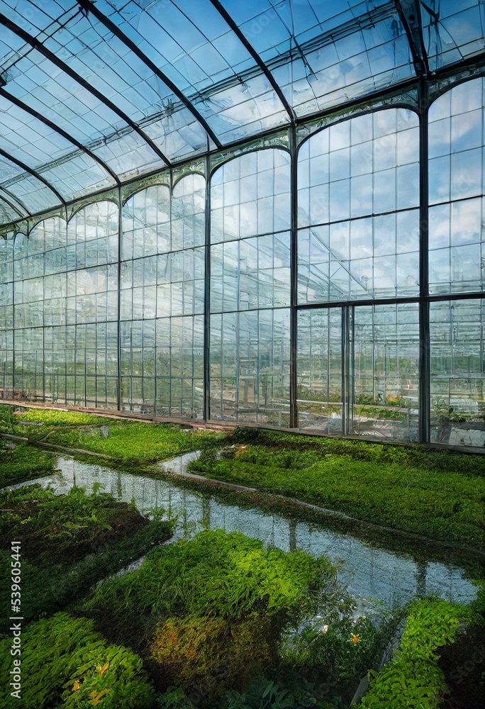 イラスト ビニールハウス ガラス 建物 水耕栽培 植物 農業 イラスト ビニールハウス ガラス 建物 水耕栽培 植物 農業