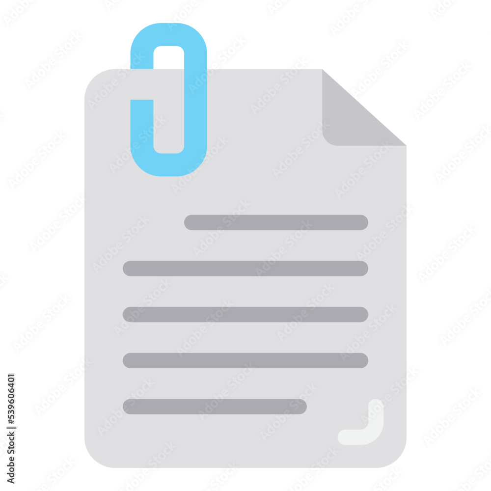 Attach flat style icon Attach flat style icon