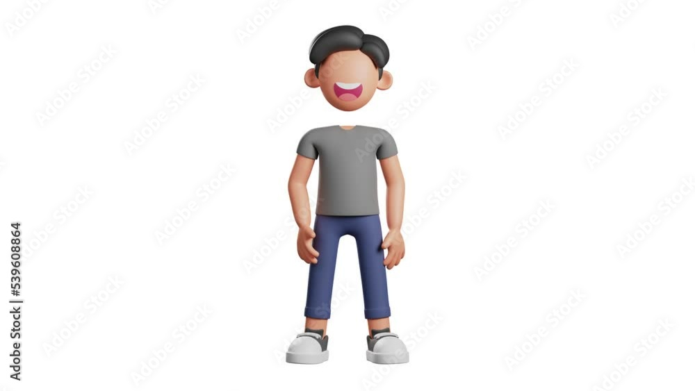 3d man character doing a thumbs up gesture 3d man character doing a thumbs up gesture