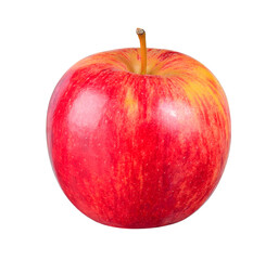 Red apple on transparent png