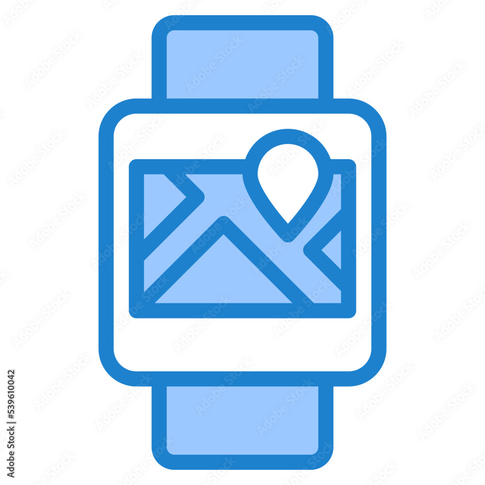 Location blue style icon Location blue style icon