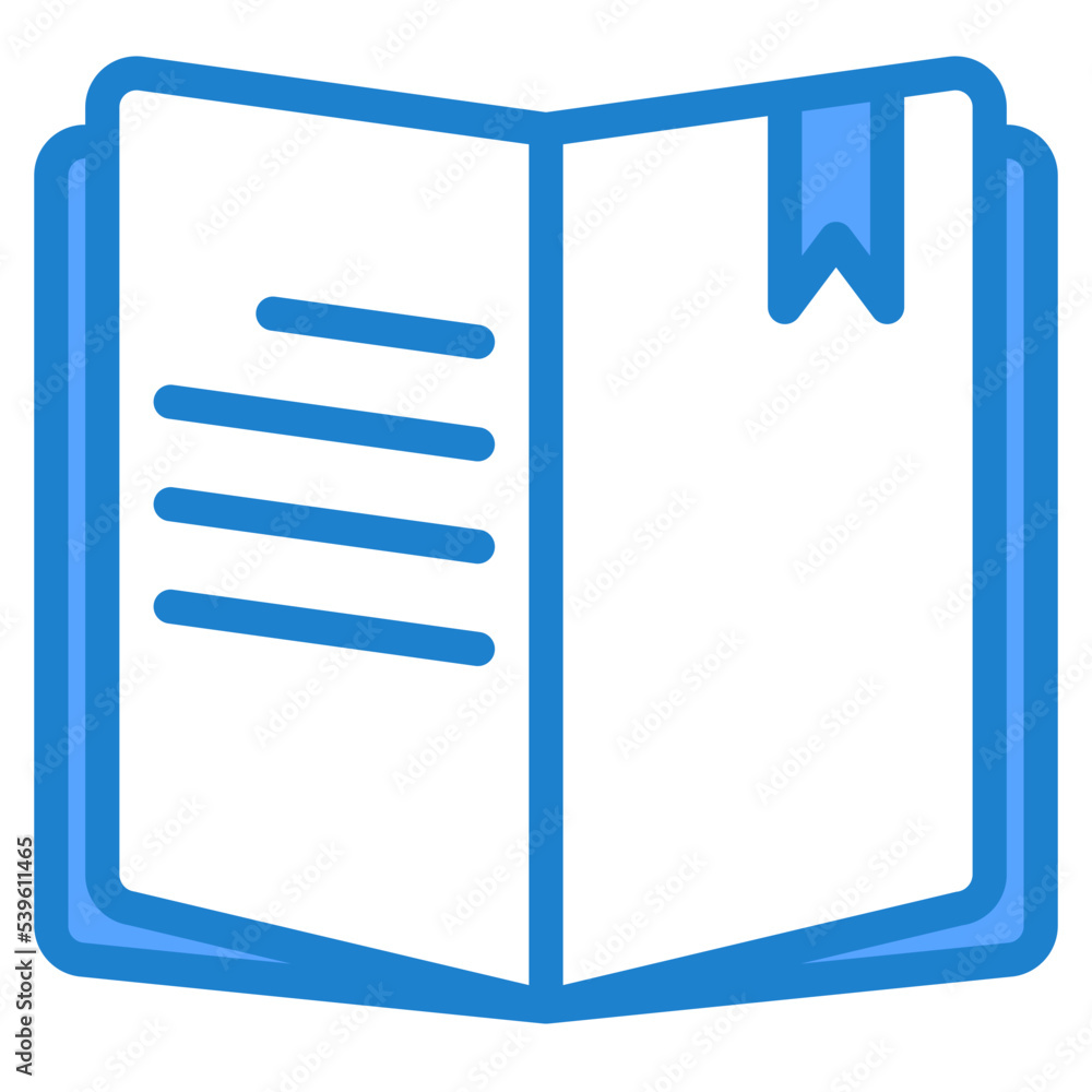 Book blue style icon Book blue style icon