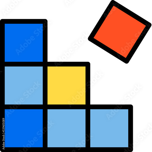 Registry editor blue outline icon