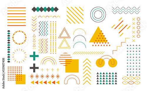 模様　メンフィス　背景