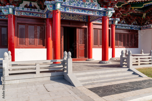 Tengwang Pavilion,Nanchang,traditional, ancient Chinese architecture, made of wood.