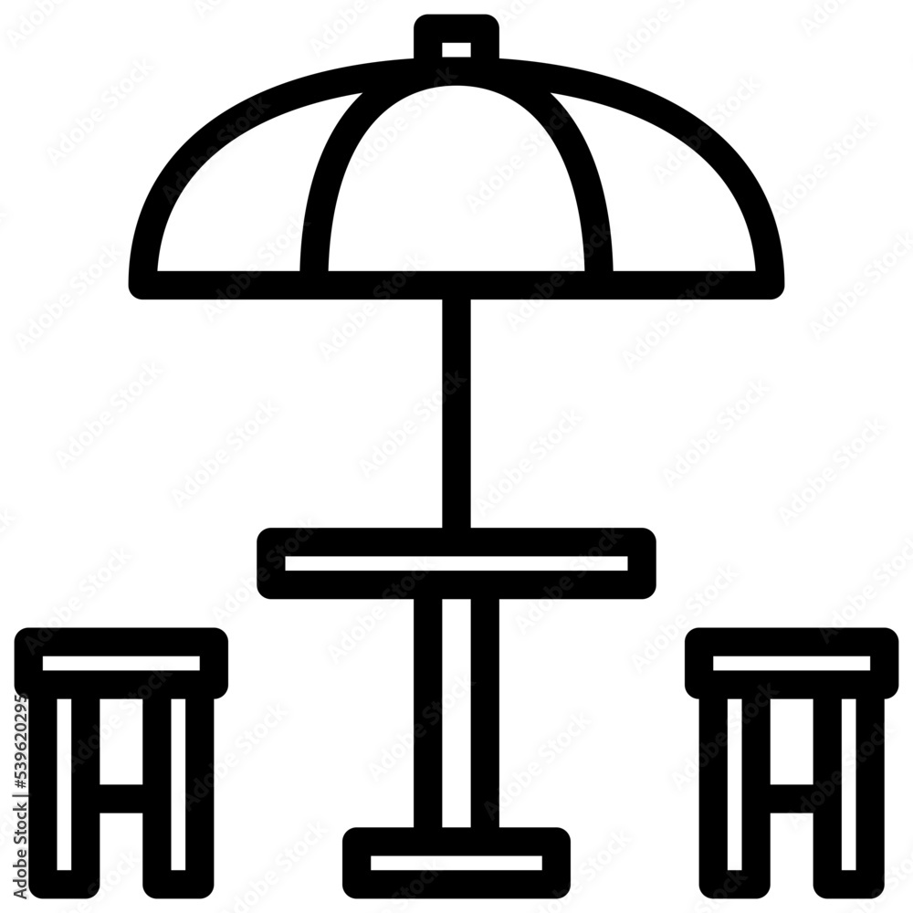Table outline icon Table outline icon