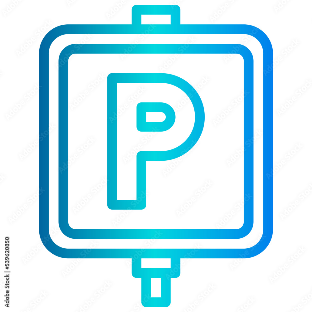 Sign outline icon Sign outline icon