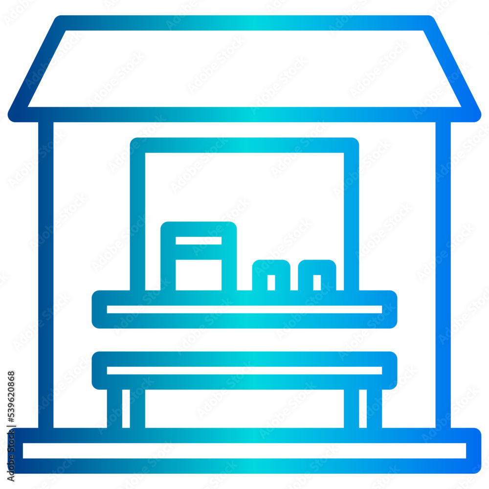 Stores outline icon Stores outline icon