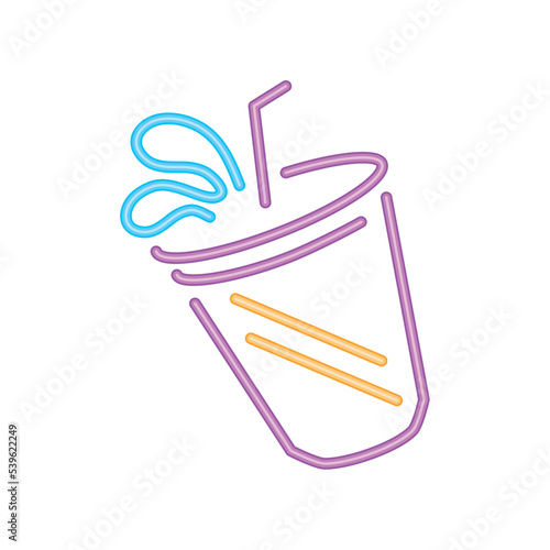 take away soda neon