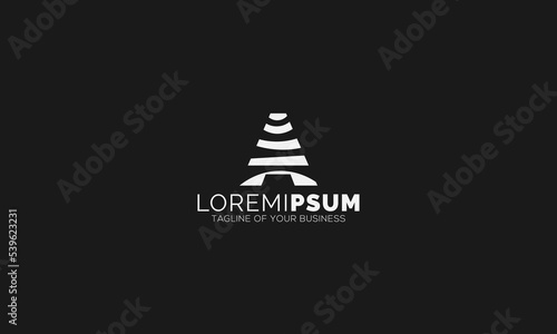 simple letter a logo Design template vector set