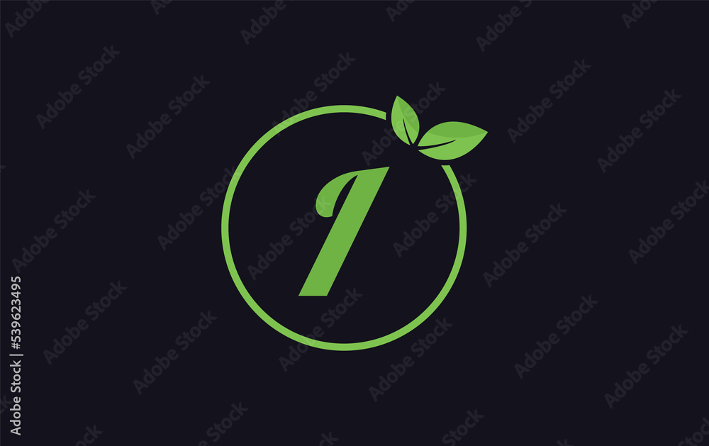 Fresh nature and healthy leaf logo design image with the letter and alphabets. Green leaf and eco logo icon design Fresh nature and healthy leaf logo design image with the letter and alphabets. Green leaf and eco logo icon design