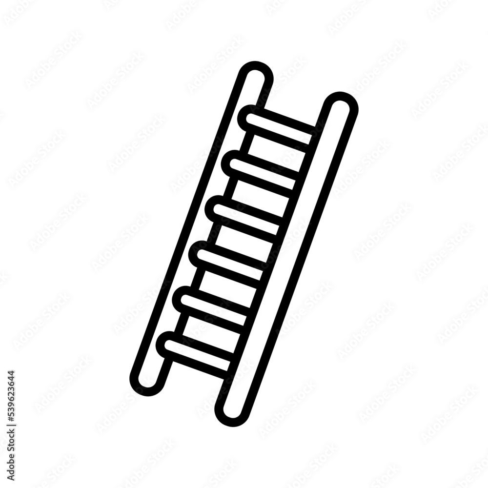 Ladder icon. sign for mobile concept and web design. vector illustration Ladder icon. sign for mobile concept and web design. vector illustration