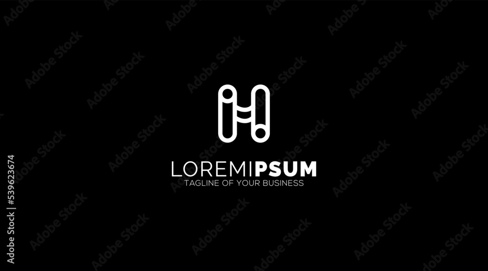 Letter H logo icon design template elements Letter H logo icon design template elements
