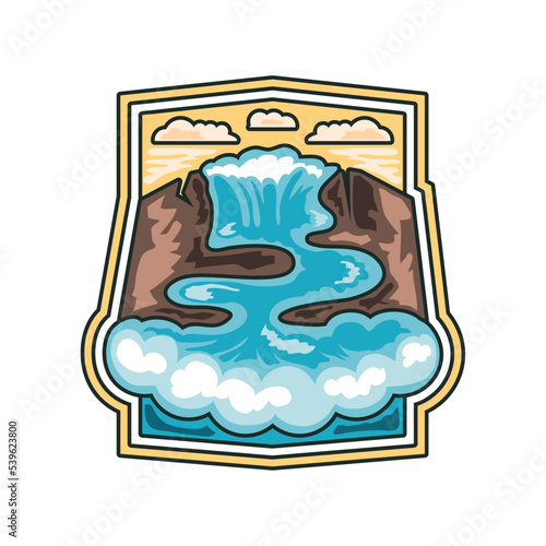 river adventure badge