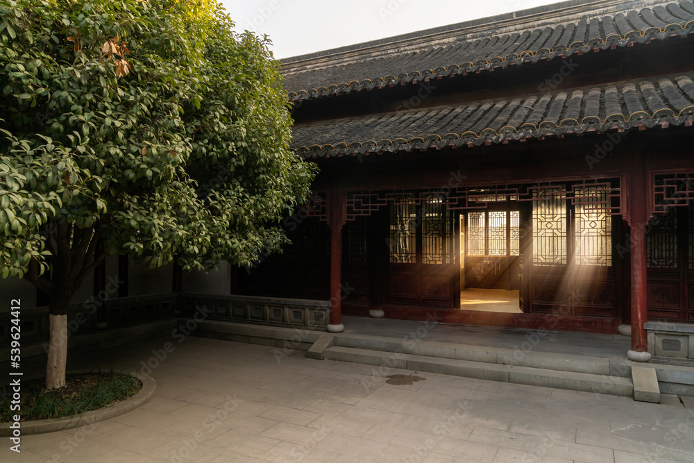 garden of southern Changjiang delta in China garden of southern Changjiang delta in China