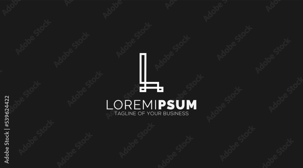 Letter L logo icon design template elements 