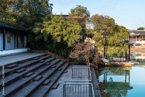 A traditional garden in the Jiangnan style