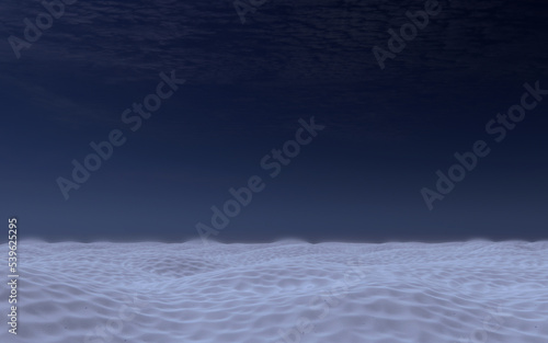 Fototapeta Naklejka Na Ścianę i Meble -  Night winter snow background scene