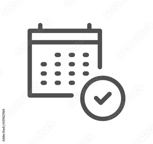 Interface icon outline and linear vector.
