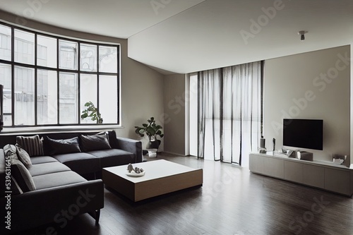 Interior design series Modern living room