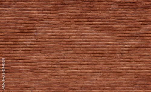 Red brick wall texture background