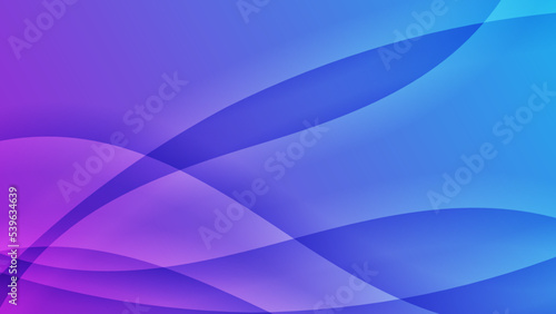 Modern blue and purple gradient background with wave tech geometric creative and minimal gradient concepts. Vector abstract graphic design banner pattern presentation background web template.