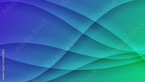 Green and blue abstract background