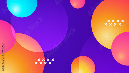 Abstract background with colorful geometric shapes. Trendy gradient geometric pattern background texture. Minimal color gradient background template for poster, certificate, presentation, landing page