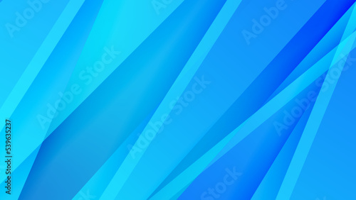 Abstract blue background with light line and minimal concept