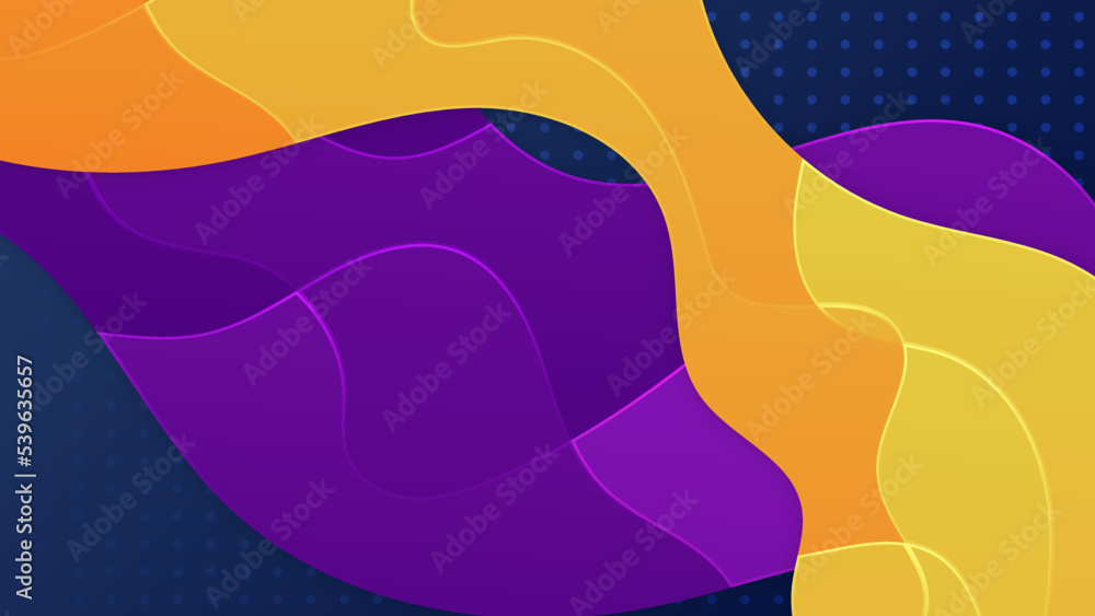 Abstract dynamic blue yellow orange red and orange gradient background Abstract dynamic blue yellow orange red and orange gradient background