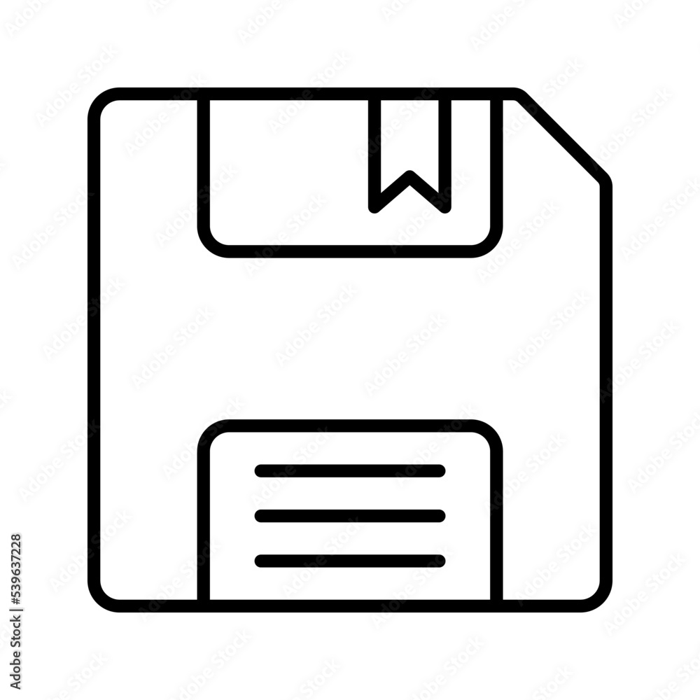 Floppy Disk icon. save diskette sign for mobile concept and web design. vector illustration Floppy Disk icon. save diskette sign for mobile concept and web design. vector illustration