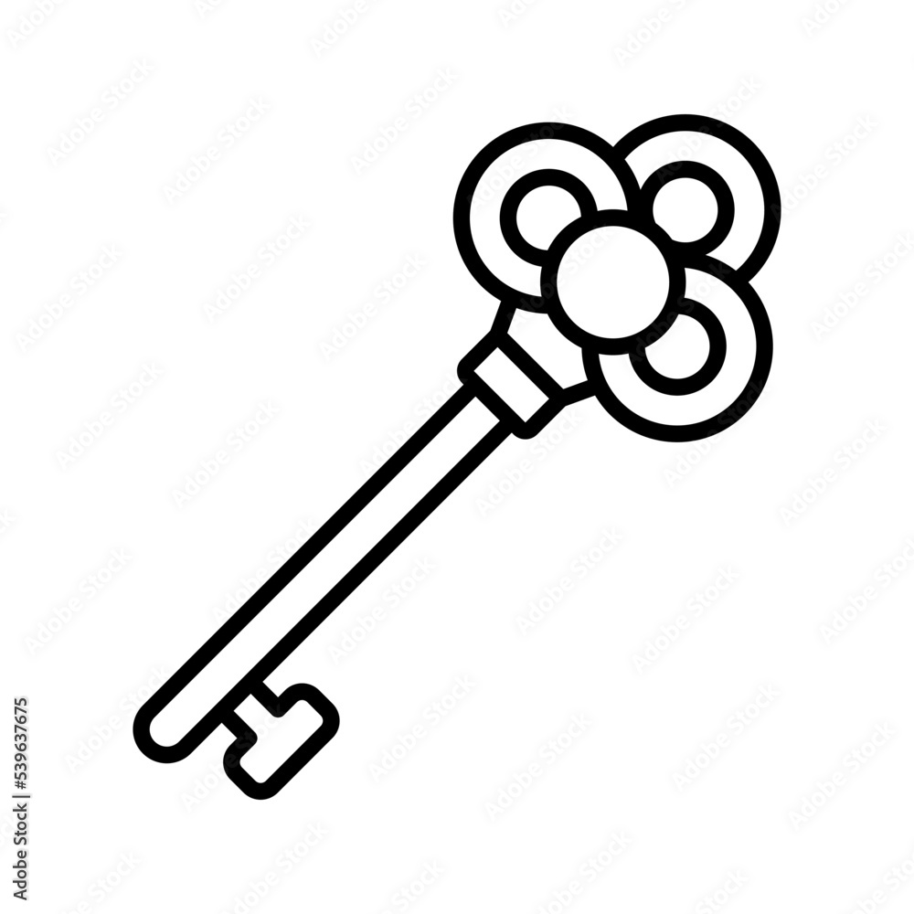 Key icon. key Jewelry sign for mobile concept and web design. vector illustration Key icon. key Jewelry sign for mobile concept and web design. vector illustration