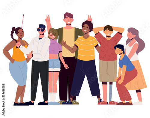 diversity people characters