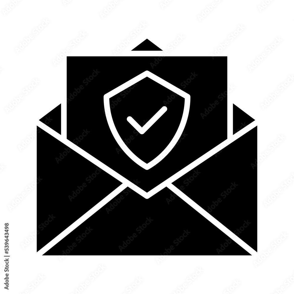 Shield icon. message with shield sign for mobile concept and web design. vector illustration Shield icon. message with shield sign for mobile concept and web design. vector illustration