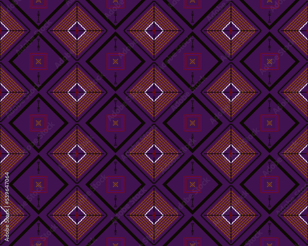 Wallpaper Thai silk pattern Wallpaper Thai silk pattern