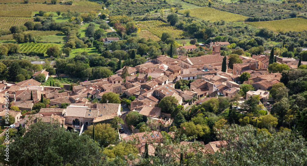 French village- Corconne,  Occitanie