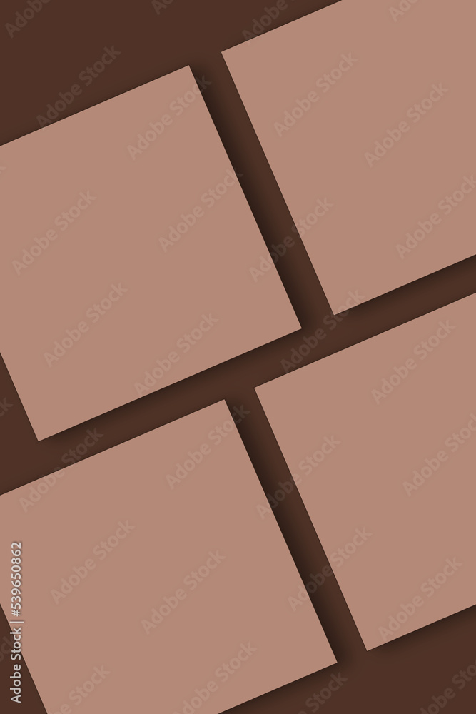sticky empty brown paper for notes sticky empty brown paper for notes