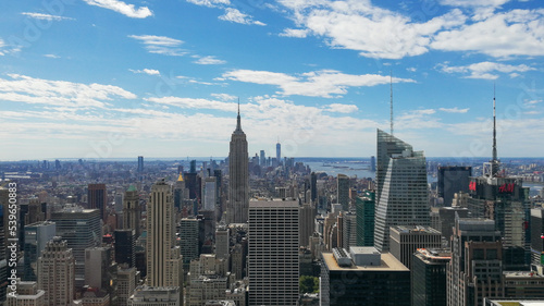 View of Manhattan from the Rockefeller Center top