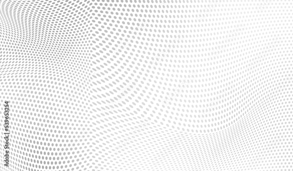 The halftone texture is chaotic monochrome. Abstract black and white waves background of dots. Backdrop for the design of websites, business cards, posters The halftone texture is chaotic monochrome. Abstract black and white waves background of dots. Backdrop for the design of websites, business cards, posters
