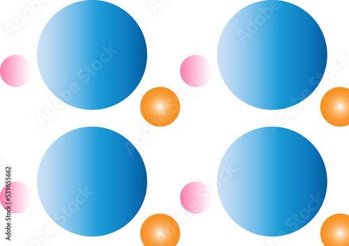 Abstract background with ellipse colorful design. 