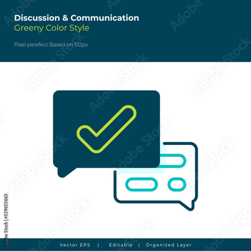 Check mark Vector icon