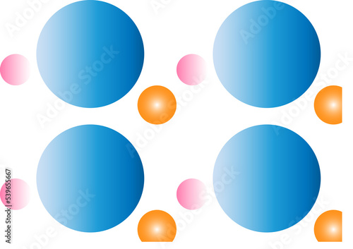 Abstract background with ellipse colorful design.  