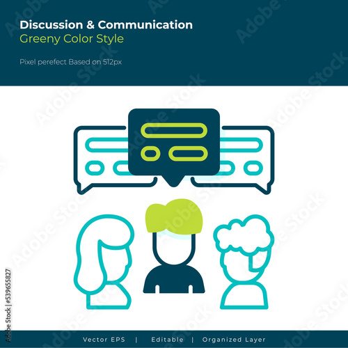 discussion Vector icon