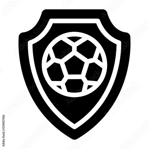 Football Club glyph icon