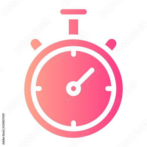 timer gradient icon