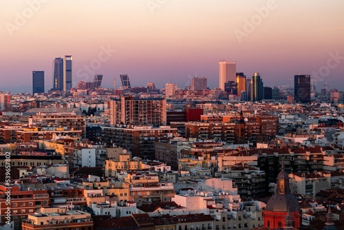 Madrid, capital de España, ciudad europea