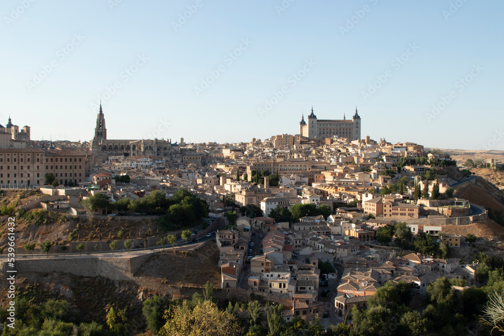 Panoramic view of the Toledo City