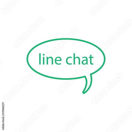 line chat icon