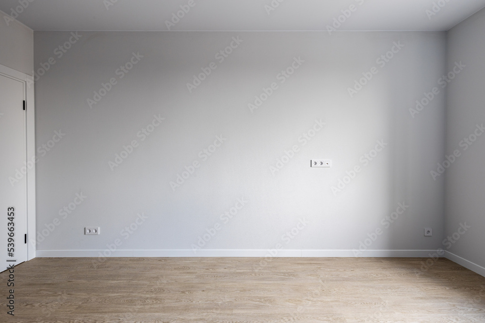 Empty room finished and ready to move in Empty room finished and ready to move in
